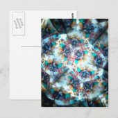 宝石で飾られた万華鏡20 ポストカード (正面/裏面)