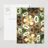 宝石で飾られた万華鏡26 ポストカード (正面/裏面)