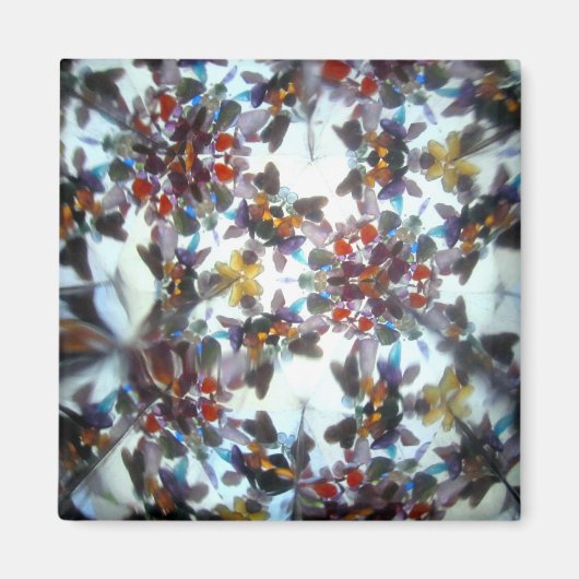 宝石で飾られた万華鏡40 マグネット (正面)