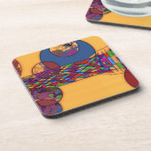 宝石で飾られた地平線 コースター (左側)