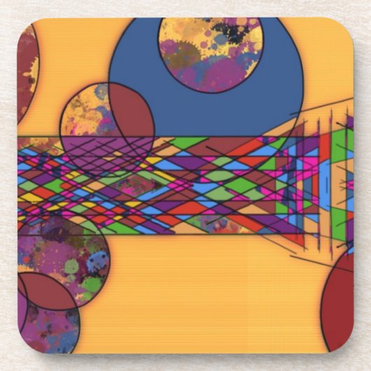 宝石で飾られた地平線 コースター (正面)