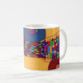 宝石で飾られた地平線 コーヒーマグカップ (正面右)