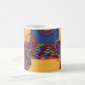 宝石で飾られた地平線 コーヒーマグカップ (中央)