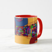 宝石で飾られた地平線 マグカップ (正面右)