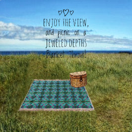 宝石で飾られた深さ – II スローブランケット