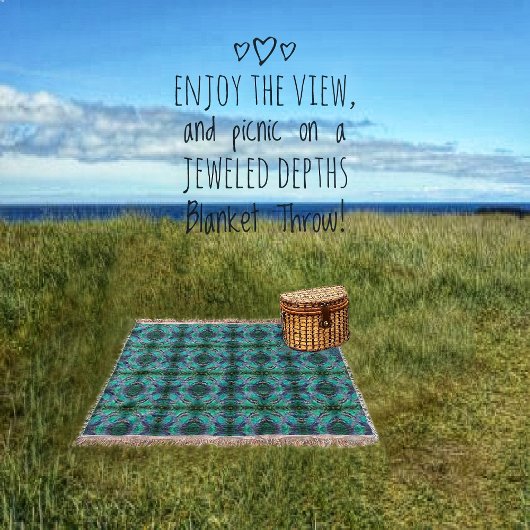 宝石で飾られた深さ – II スローブランケット