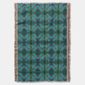 宝石で飾られた深さ – II スローブランケット (正面縦)