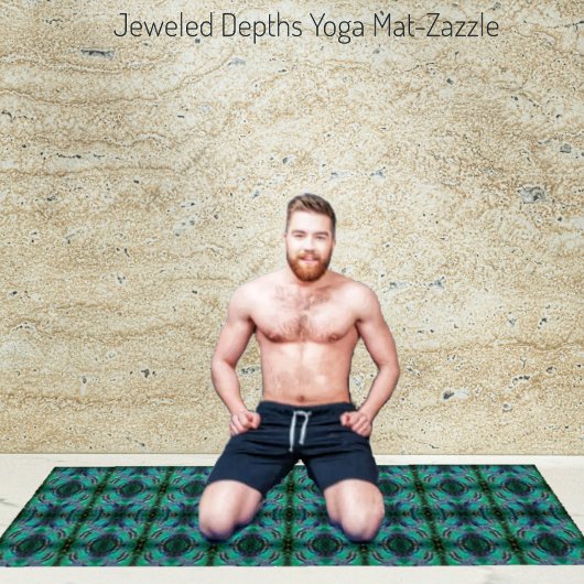 宝石で飾られた深さ – II ヨガマット