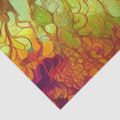 宝石で飾られた生命の木 薄葉紙 (詳細)