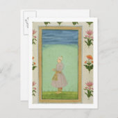 宝石で飾られた短剣を持つ少年の立ち上がり姿 ポストカード (正面/裏面)