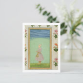 宝石で飾られた短剣を持つ少年の立ち上がり姿 ポストカード (スタンド正面)