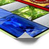 宝石で飾られた1ポスター ポスター (角)