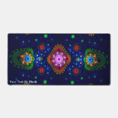 宝石で飾られた デスクマット (正面)