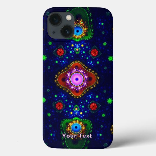 宝石で飾られた Case-Mate iPhoneケース (裏面)