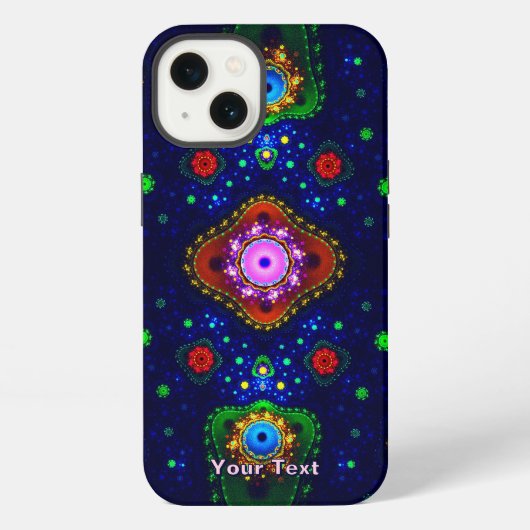 宝石で飾られた iPhoneケース (裏面)