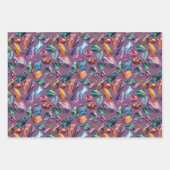 宝石とクリスタルジュエルトーン ラッピングペーパーシート (正面2)