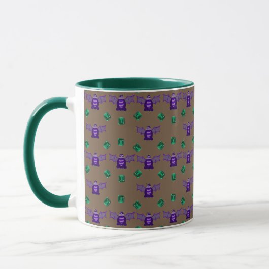 宝石とドラゴンのマグカップ(May Mug) マグカップ (左)
