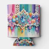 宝石と宝石の滴下 缶クーラー (裏面)