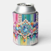 宝石と宝石の滴下 缶クーラー (缶裏面)
