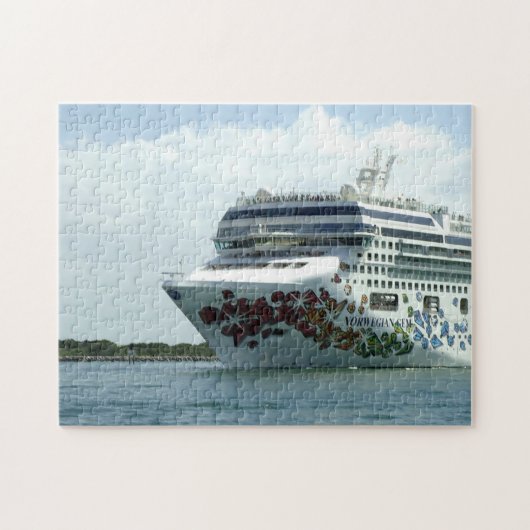 宝石によって散りばめられる弓 ジグソーパズル (横)