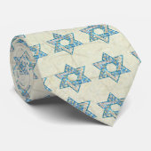 宝石によって飾られるダビデの星 ネクタイ (ロール)
