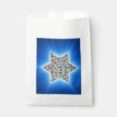 宝石のあるダビデの星 フェイバーバッグ (正面)