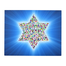 宝石のあるダビデの星