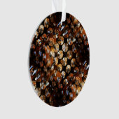 宝石のようなプリント オーナメント (正面)