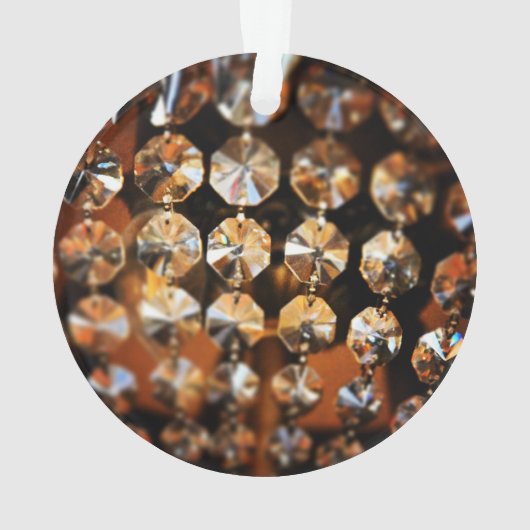 宝石のようなプリント オーナメント (裏面)