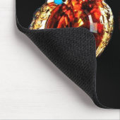 宝石のオウルスモノグラム マウスパッド (コーナー)