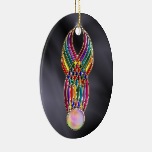 宝石のオーナメントの饗宴 セラミックオーナメント (右)