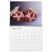 宝石のカレンダーの年 カレンダー (2月 2026)