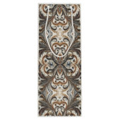 宝石のキラキラした花柄 ワインギフトバッグ (裏面)