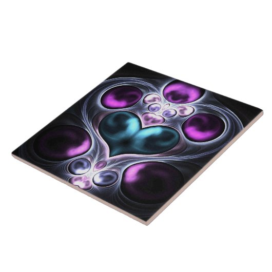 宝石のハート タイル (側面)