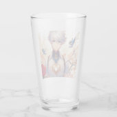 宝石のハート タンブラーグラス (裏面)