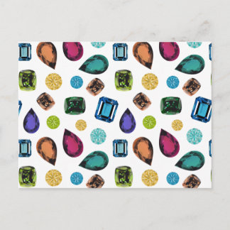 宝石のポストカード ポストカード