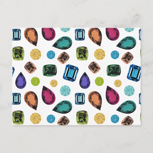 宝石のポストカード ポストカード (正面)
