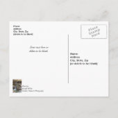 宝石の保存空白のポストカード ポストカード (裏面)