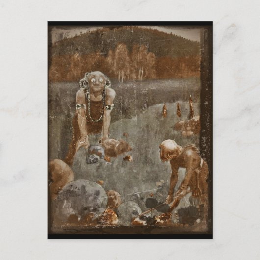 宝石の分野 ポストカード (正面)