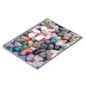 宝石の地質学の鉱物は高価 ノートブック (左側)