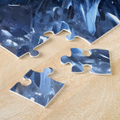 宝石の宝石の修復結晶 ジグソーパズル (側面)