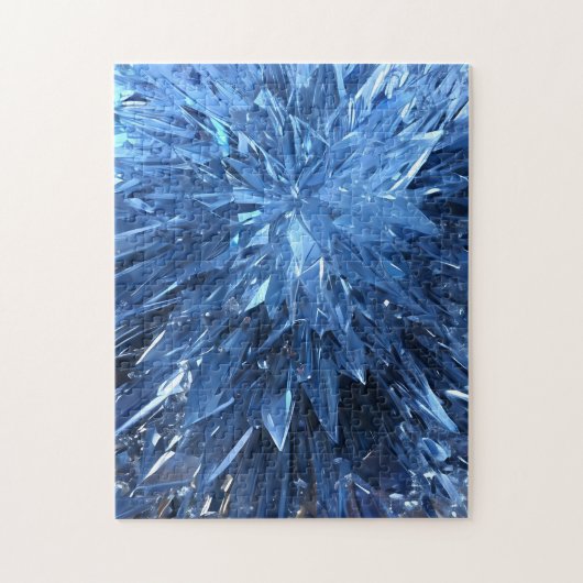 宝石の宝石の修復結晶 ジグソーパズル (縦)