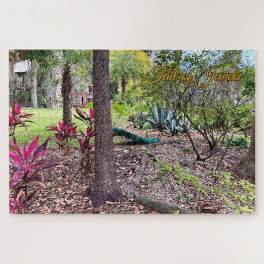 宝石の尾 – 静かなEmberパズル ジグソーパズル (横)