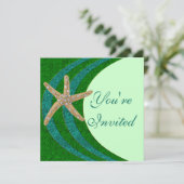 宝石の星の魚のパーティーの招待状 招待状 (スタンド正面)