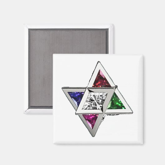 宝石の星 マグネット (正面/裏面)