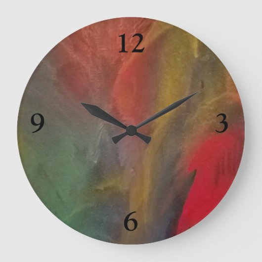 宝石の時計 ラージ壁時計 (正面)