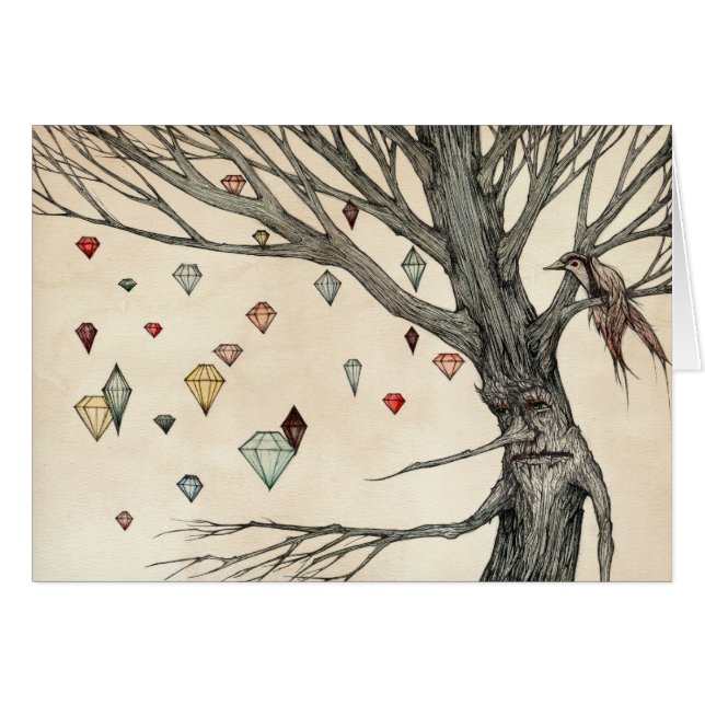 宝石の木 (正面横)