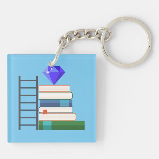 宝石の本 キーホルダー (裏面)