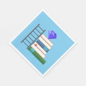 宝石の本 スタンダードランチョンナプキン (角)