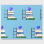 宝石の本 ラッピングペーパー (フラット)